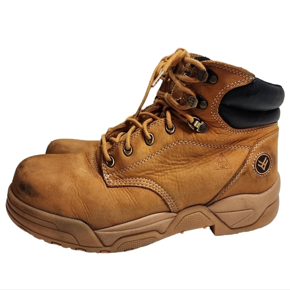 HAWX MEN'S ENFORCER LACE-UP WORK BOOTS - COMPOSITE TOE. Size 10.5EE. - Picture 1 of 16